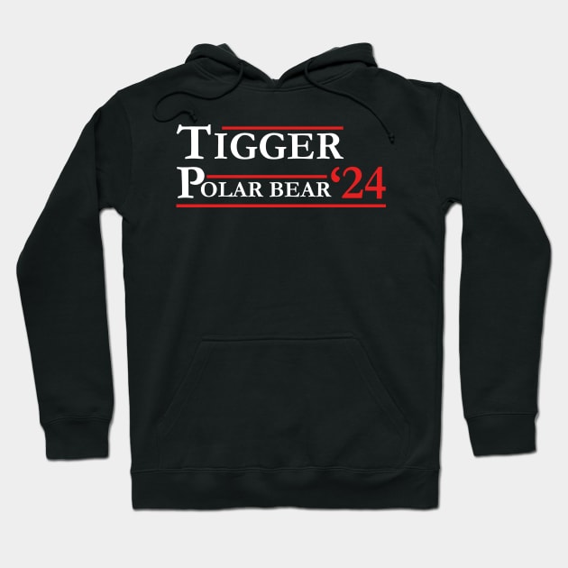 Road House: Tigger Polar Bear 2024 Hoodie by Woodpile